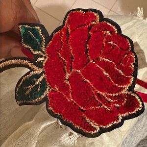 Christmas Holiday  Hair Flower headband. For ANY  AGE GIRL; pre teen to ADULT!